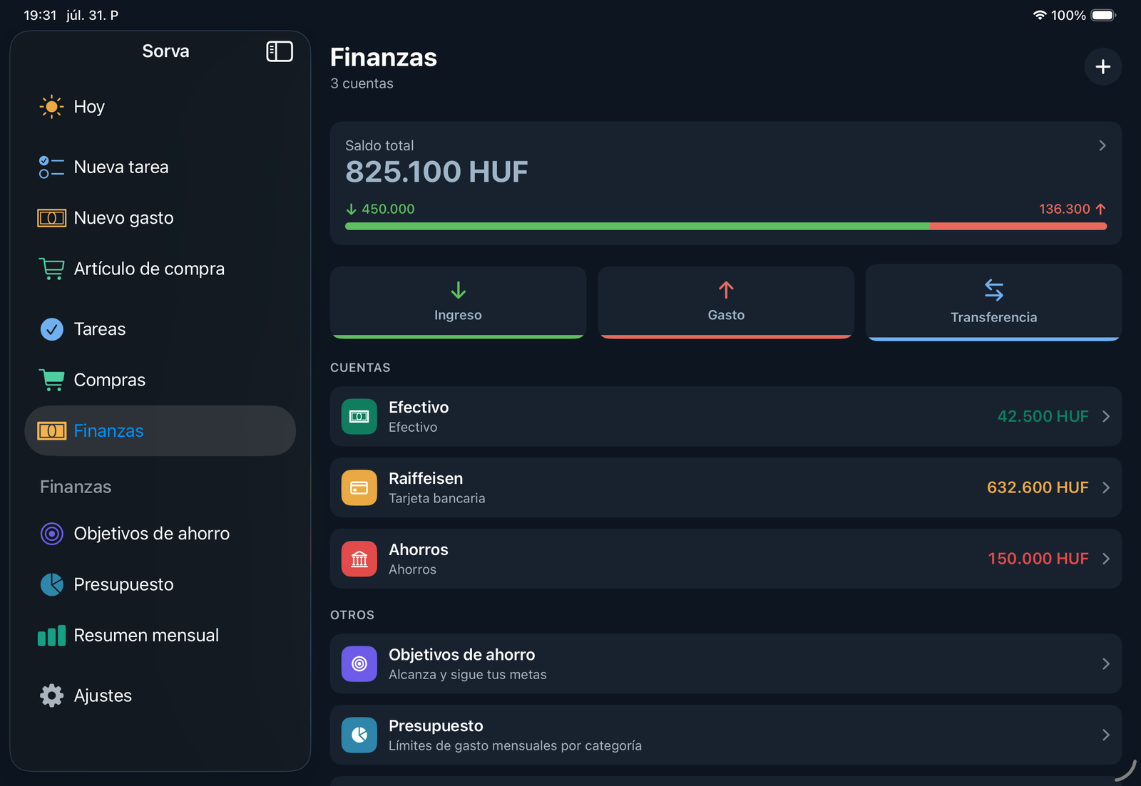Finanzas
