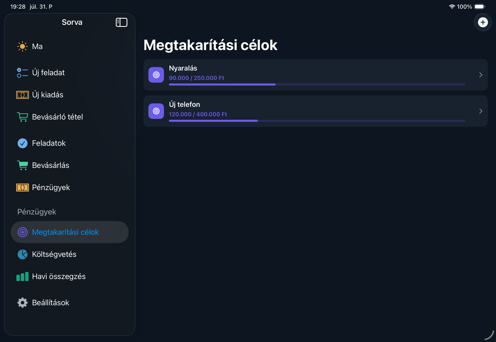 Megtakarítás