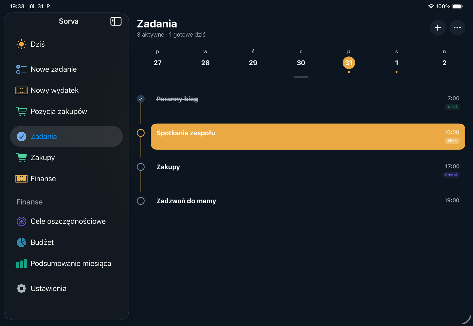 Zadania
