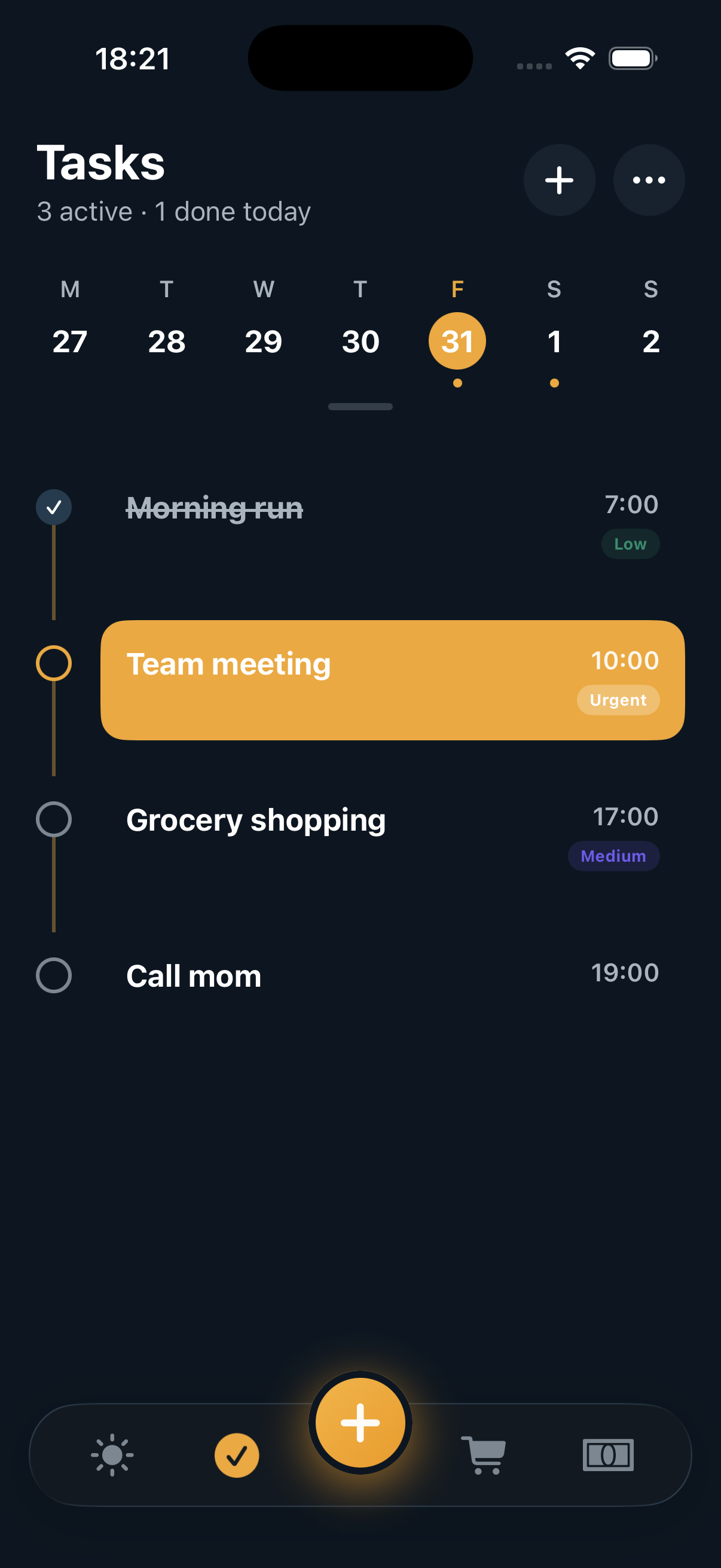 Tasks