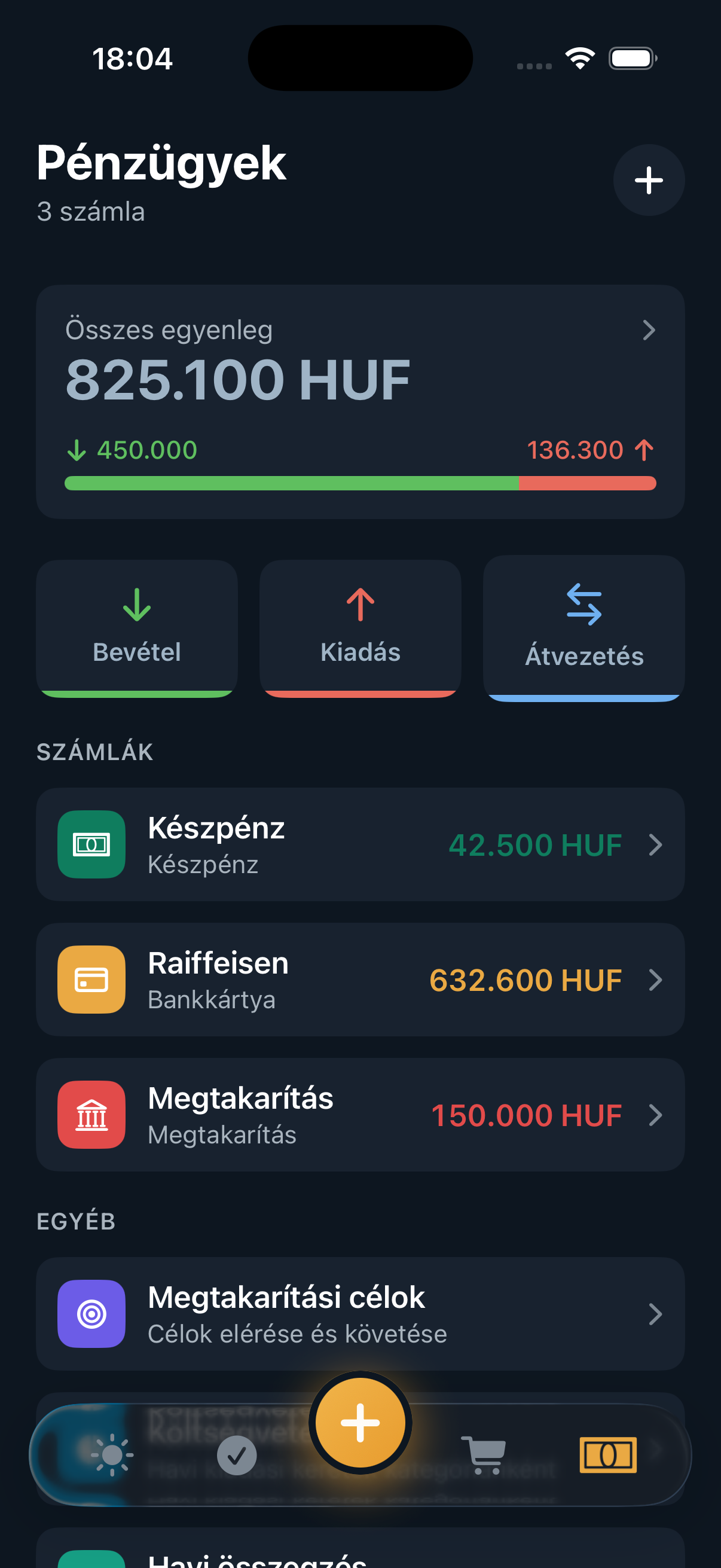 Pénzügyek
